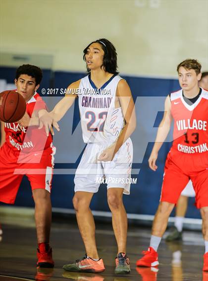 Thumbnail 2 in Chaminade vs Village Christian (West Valley Tip-Off) photogallery.