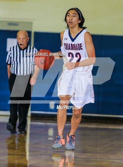 Thumbnail 2 in Chaminade vs Village Christian (West Valley Tip-Off) photogallery.