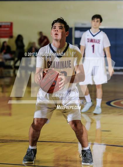 Thumbnail 2 in Chaminade vs Village Christian (West Valley Tip-Off) photogallery.