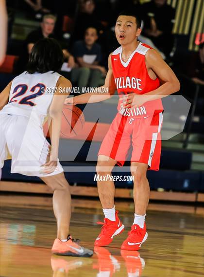Thumbnail 2 in Chaminade vs Village Christian (West Valley Tip-Off) photogallery.
