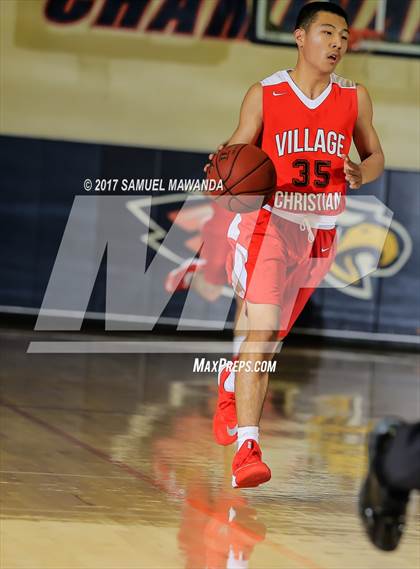 Thumbnail 3 in Chaminade vs Village Christian (West Valley Tip-Off) photogallery.