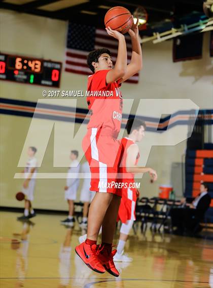 Thumbnail 2 in Chaminade vs Village Christian (West Valley Tip-Off) photogallery.