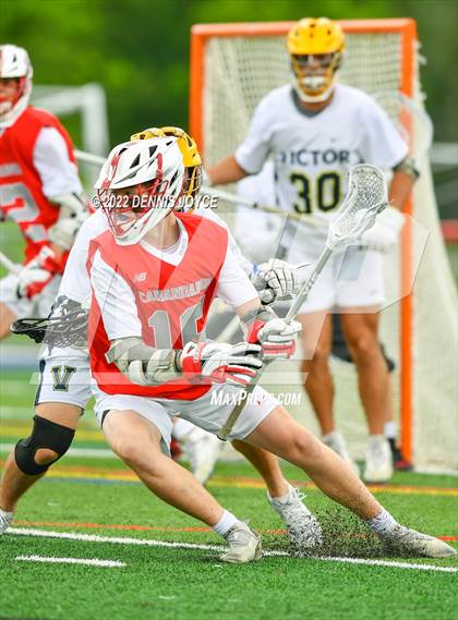 Thumbnail 3 in Victor @ Canandaigua Academy (NYSPHSAA Section V Class B Semifinals) photogallery.
