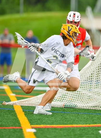 Thumbnail 2 in Victor @ Canandaigua Academy (NYSPHSAA Section V Class B Semifinals) photogallery.