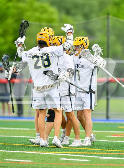 Thumbnail 2 in Victor @ Canandaigua Academy (NYSPHSAA Section V Class B Semifinals) photogallery.