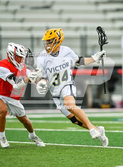 Thumbnail 2 in Victor @ Canandaigua Academy (NYSPHSAA Section V Class B Semifinals) photogallery.