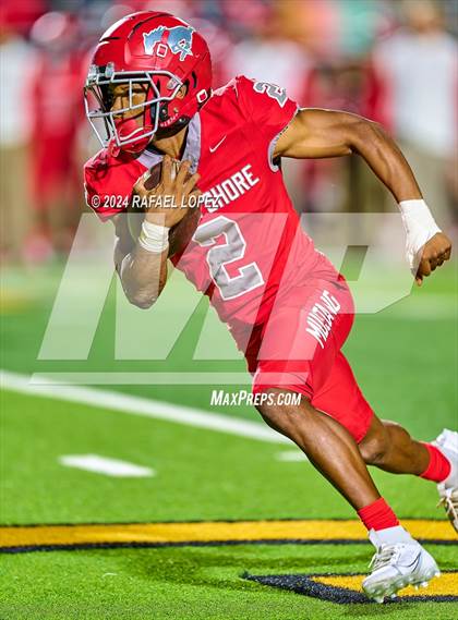 Thumbnail 3 in Deer Park vs. North Shore (UIL 6A D1 Football Bi-District) photogallery.