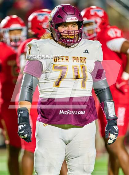 Thumbnail 1 in Deer Park vs. North Shore (UIL 6A D1 Football Bi-District) photogallery.