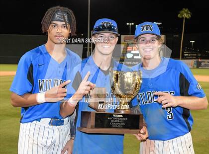 Thumbnail 1 in Salpointe Catholic vs Mesquite (AIA 4A Final Awards) photogallery.