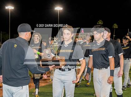 Thumbnail 2 in Salpointe Catholic vs Mesquite (AIA 4A Final Awards) photogallery.