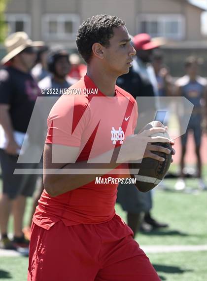 Thumbnail 1 in Mission Viejo vs. Mater Dei (Battle At The Beach) photogallery.