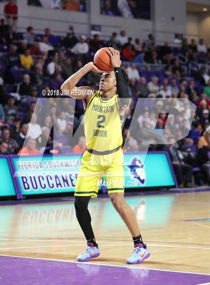 Thumbnail 2 in IMG Academy vs. Mountain Brook (City of Palms Classic) photogallery.
