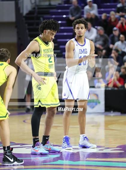 Thumbnail 1 in IMG Academy vs. Mountain Brook (City of Palms Classic) photogallery.