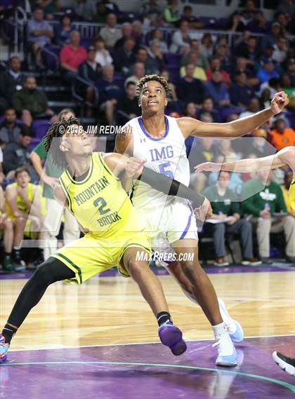 Thumbnail 2 in IMG Academy vs. Mountain Brook (City of Palms Classic) photogallery.