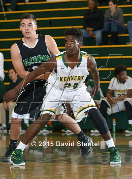 Thumbnail 1 in El Camino vs. Kennedy (Jack Scott Tournament) photogallery.
