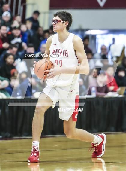 Thumbnail 1 in Mater Dei vs. Bishop O'Connell (Spalding Hoophall Classic) photogallery.