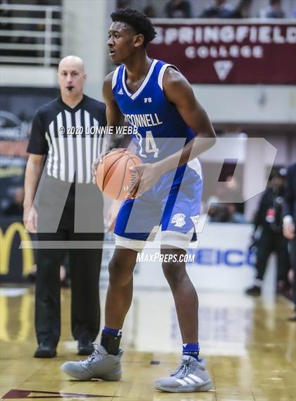 Thumbnail 1 in Mater Dei vs. Bishop O'Connell (Spalding Hoophall Classic) photogallery.