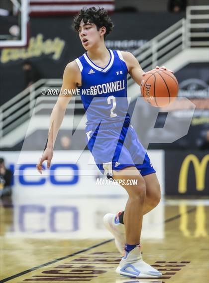 Thumbnail 3 in Mater Dei vs. Bishop O'Connell (Spalding Hoophall Classic) photogallery.