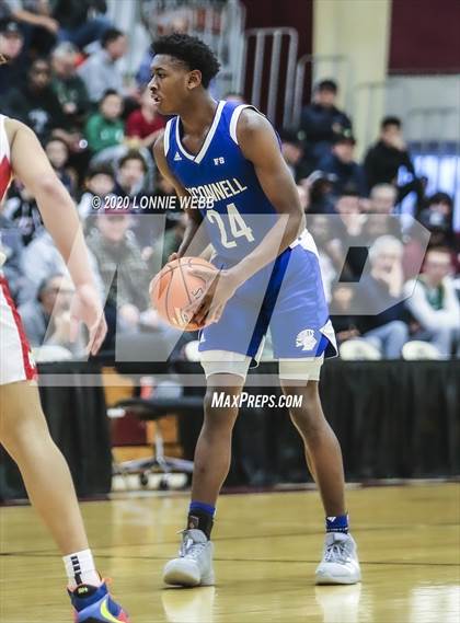 Thumbnail 3 in Mater Dei vs. Bishop O'Connell (Spalding Hoophall Classic) photogallery.