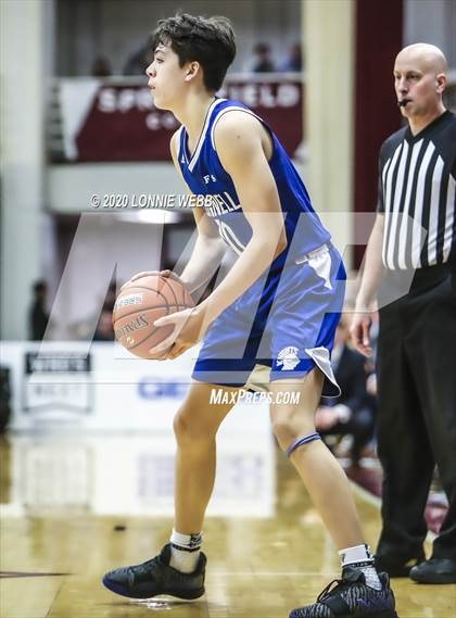 Thumbnail 3 in Mater Dei vs. Bishop O'Connell (Spalding Hoophall Classic) photogallery.