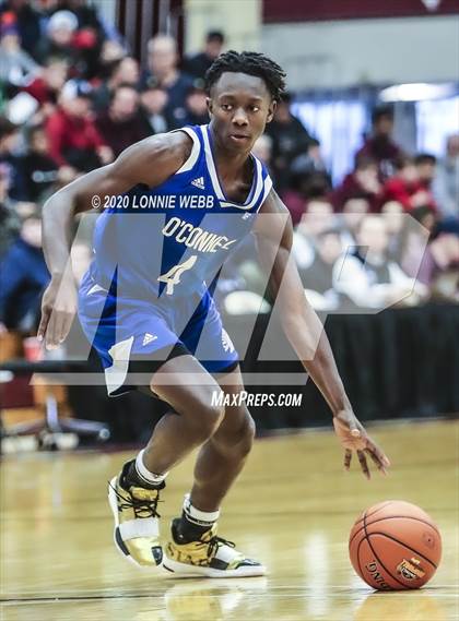 Thumbnail 2 in Mater Dei vs. Bishop O'Connell (Spalding Hoophall Classic) photogallery.