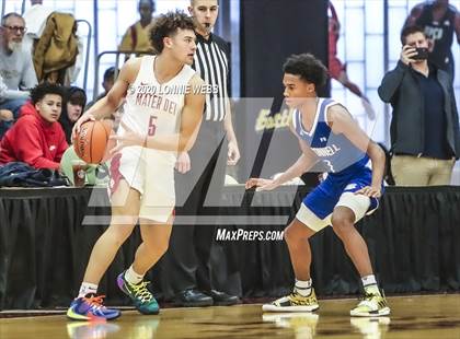 Thumbnail 1 in Mater Dei vs. Bishop O'Connell (Spalding Hoophall Classic) photogallery.