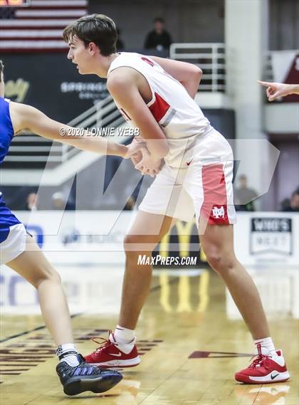 Thumbnail 3 in Mater Dei vs. Bishop O'Connell (Spalding Hoophall Classic) photogallery.