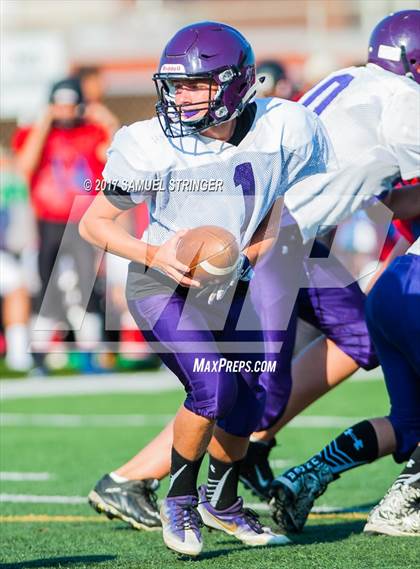 Thumbnail 2 in Clayton Valley Charter vs Amador Valley (Pittsburg Jamboree) photogallery.