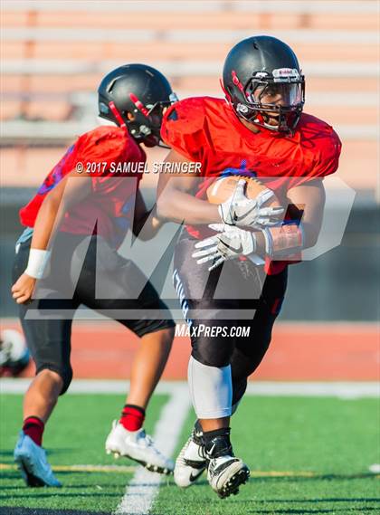 Thumbnail 1 in Clayton Valley Charter vs Amador Valley (Pittsburg Jamboree) photogallery.