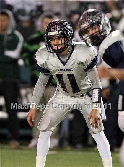 Thumbnail 3 in Freedom @ De La Salle (CIF NCS D1 Playoffs) photogallery.