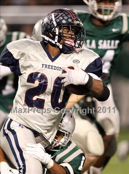 Thumbnail 1 in Freedom @ De La Salle (CIF NCS D1 Playoffs) photogallery.