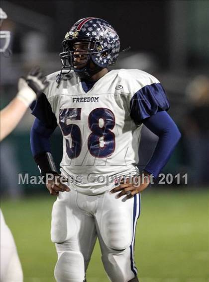 Thumbnail 2 in Freedom @ De La Salle (CIF NCS D1 Playoffs) photogallery.