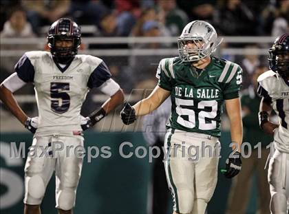 Thumbnail 3 in Freedom @ De La Salle (CIF NCS D1 Playoffs) photogallery.