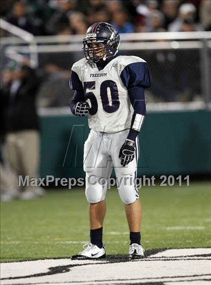 Thumbnail 3 in Freedom @ De La Salle (CIF NCS D1 Playoffs) photogallery.