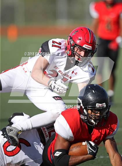 Thumbnail 3 in St. Helena @ Salesian College Preparatory (CIF NCS D5 Quarterfinal) photogallery.