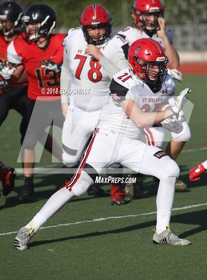Thumbnail 2 in St. Helena @ Salesian College Preparatory (CIF NCS D5 Quarterfinal) photogallery.
