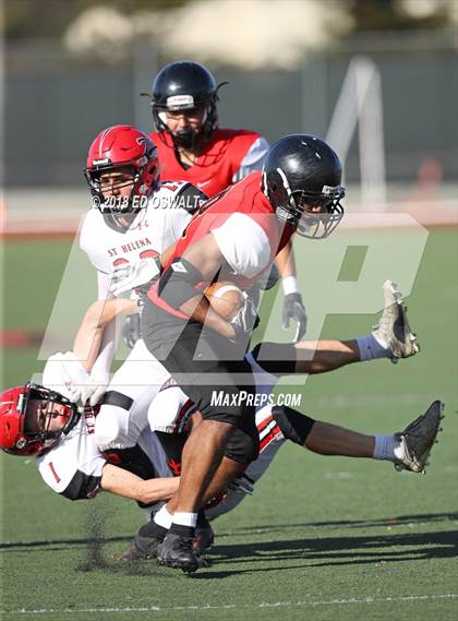 Thumbnail 1 in St. Helena @ Salesian College Preparatory (CIF NCS D5 Quarterfinal) photogallery.