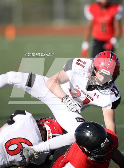 Thumbnail 1 in St. Helena @ Salesian College Preparatory (CIF NCS D5 Quarterfinal) photogallery.