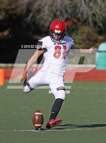 Thumbnail 3 in St. Helena @ Salesian College Preparatory (CIF NCS D5 Quarterfinal) photogallery.