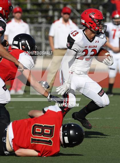Thumbnail 1 in St. Helena @ Salesian College Preparatory (CIF NCS D5 Quarterfinal) photogallery.