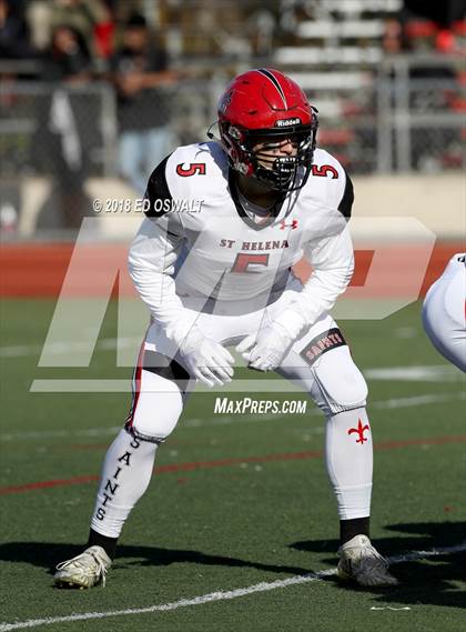 Thumbnail 1 in St. Helena @ Salesian College Preparatory (CIF NCS D5 Quarterfinal) photogallery.