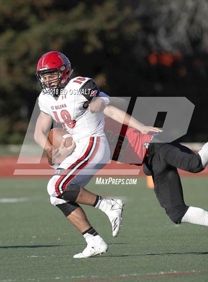 Thumbnail 2 in St. Helena @ Salesian College Preparatory (CIF NCS D5 Quarterfinal) photogallery.