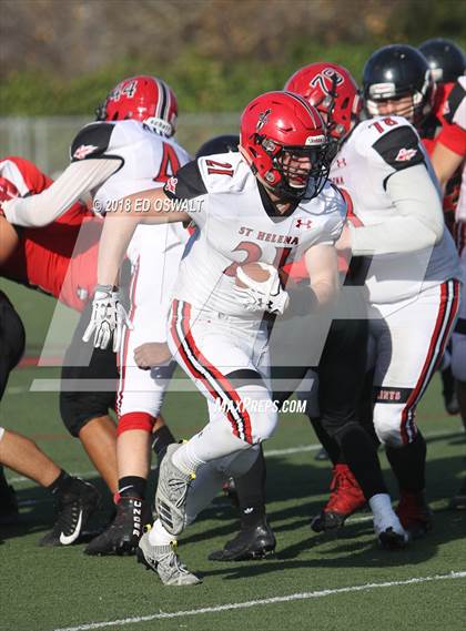 Thumbnail 1 in St. Helena @ Salesian College Preparatory (CIF NCS D5 Quarterfinal) photogallery.