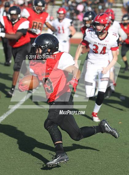 Thumbnail 2 in St. Helena @ Salesian College Preparatory (CIF NCS D5 Quarterfinal) photogallery.