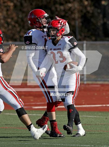 Thumbnail 3 in St. Helena @ Salesian College Preparatory (CIF NCS D5 Quarterfinal) photogallery.