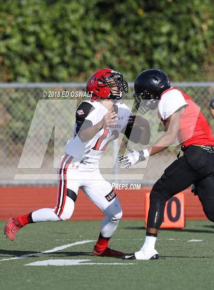 Thumbnail 3 in St. Helena @ Salesian College Preparatory (CIF NCS D5 Quarterfinal) photogallery.
