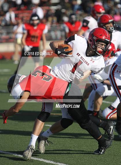 Thumbnail 1 in St. Helena @ Salesian College Preparatory (CIF NCS D5 Quarterfinal) photogallery.