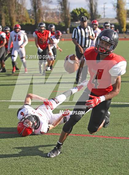 Thumbnail 2 in St. Helena @ Salesian College Preparatory (CIF NCS D5 Quarterfinal) photogallery.