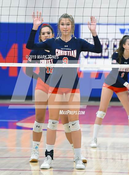 Thumbnail 3 in Scottsdale Christian Academy vs. Thatcher (AIA 2A Final) photogallery.