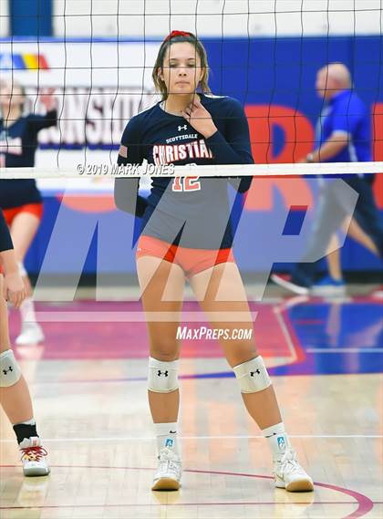 Thumbnail 1 in Scottsdale Christian Academy vs. Thatcher (AIA 2A Final) photogallery.